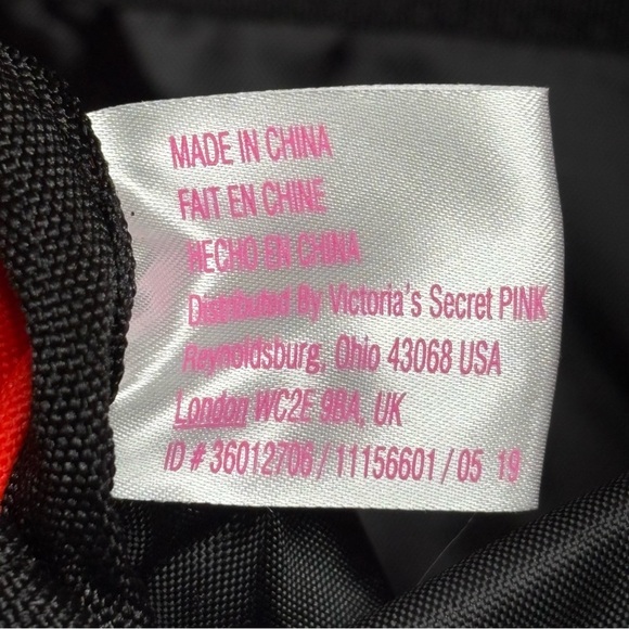 Victoria's Secret PINK Backpack Logo School Campus Book Bag Travel Tote - Picture 13 of 14